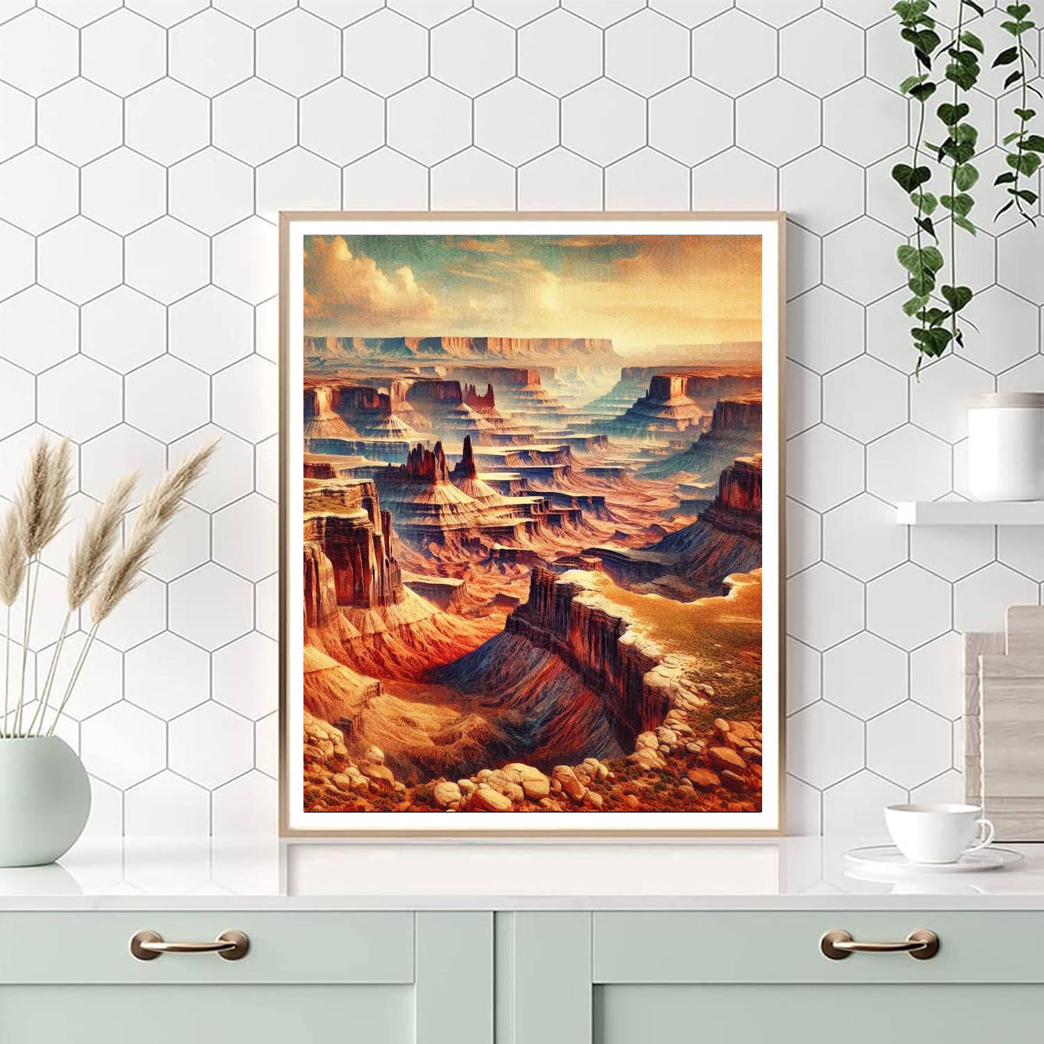 Canyonlands Exploration - DIY Painting By Numbers Kit