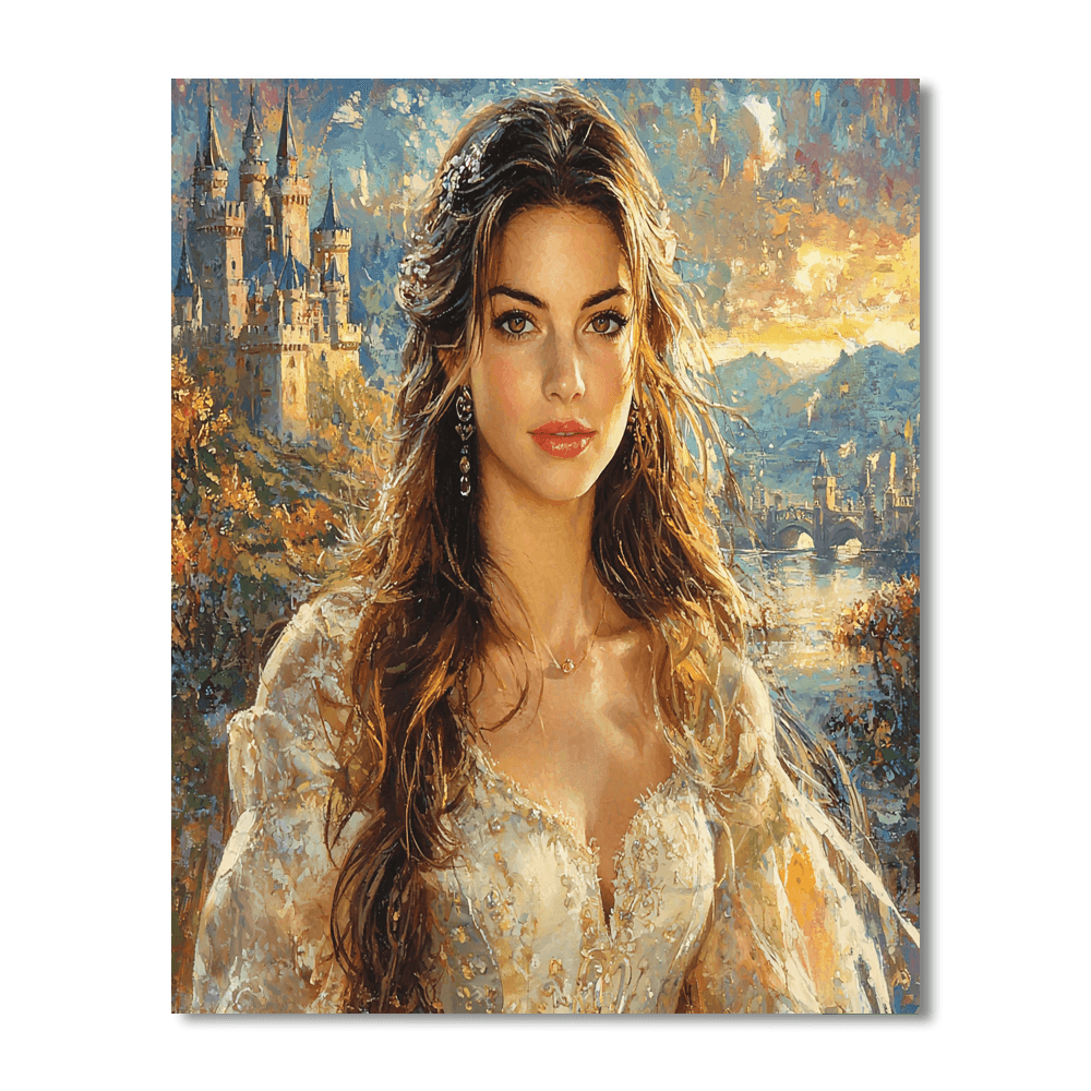 Anne Hathaway: The Dreamer of Princess Diaries - DIY Painting By Numbers Kit